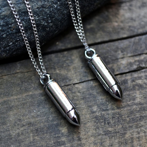 Bullet Necklace Etsy