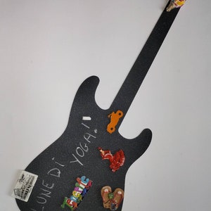 LAVAGNA MAGNETICA CASA espositore per attaccare le calamite,magnetica chitarra fender