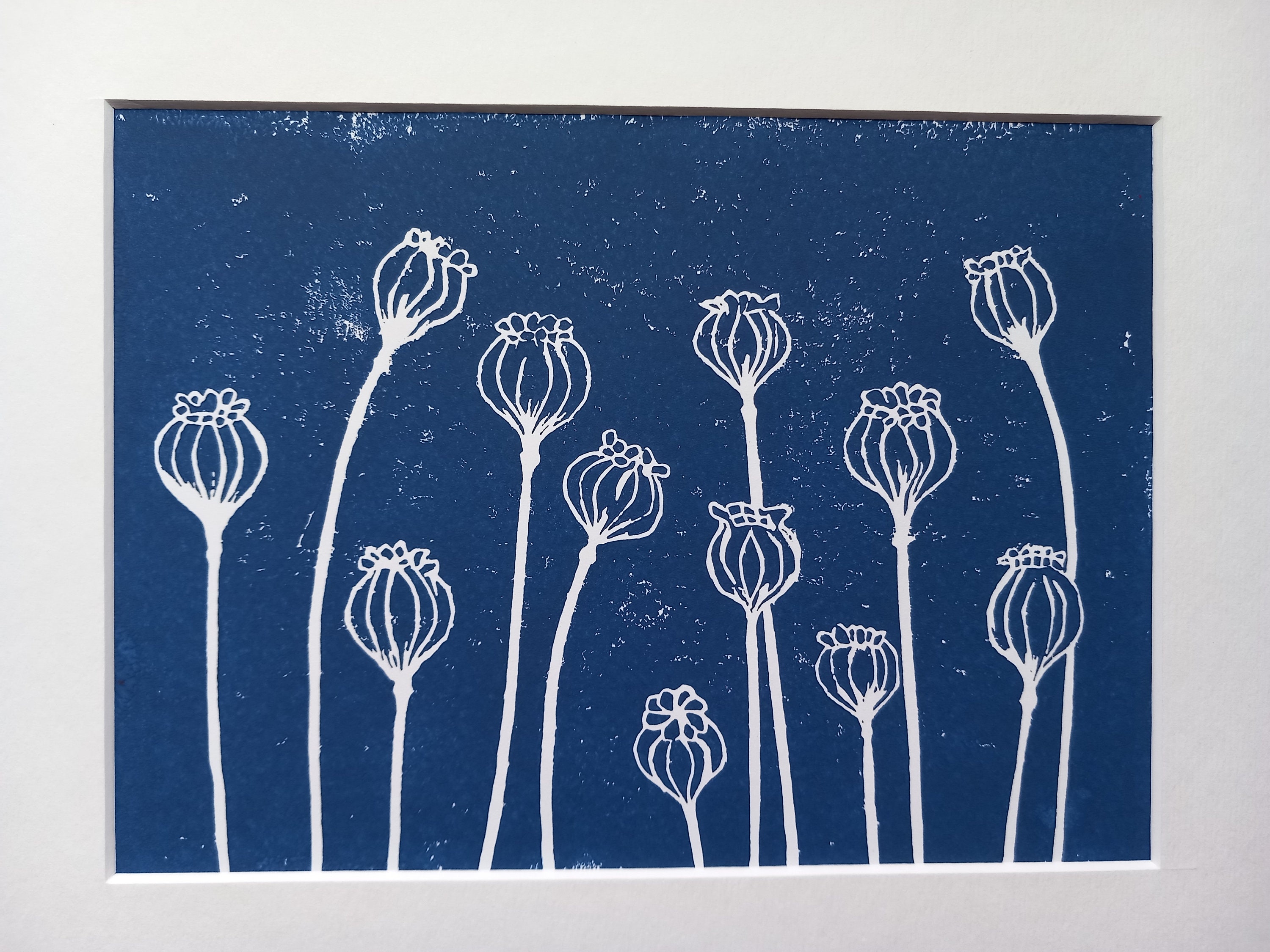 original-handpulled-linocut-print-of-poppy-seed-heads-etsy-uk