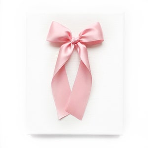Luxe Satin Bow // Gorgeous Pink