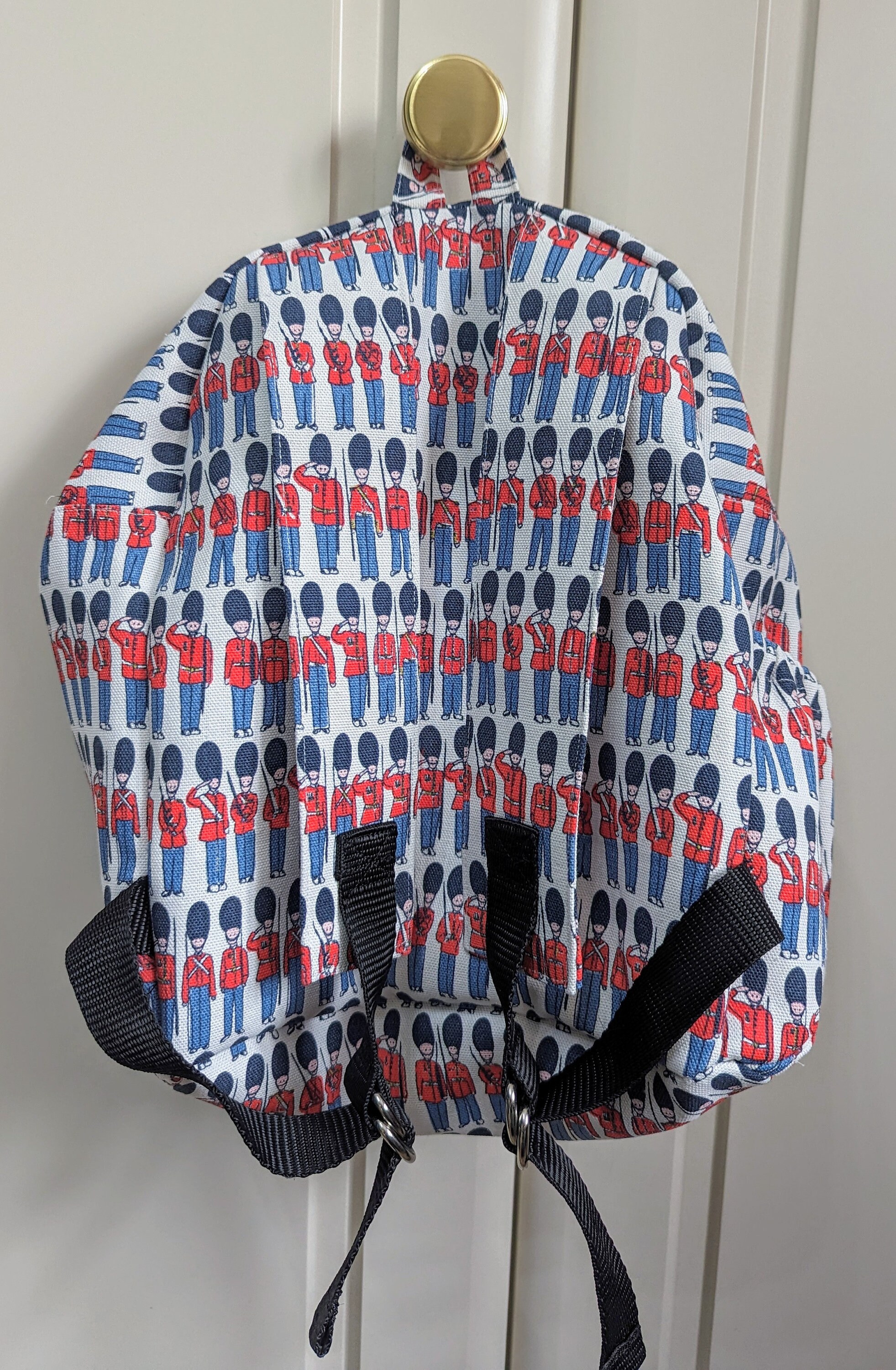 Cath Kidston Soldiers Fabric Handmade Child s Backpack Etsy