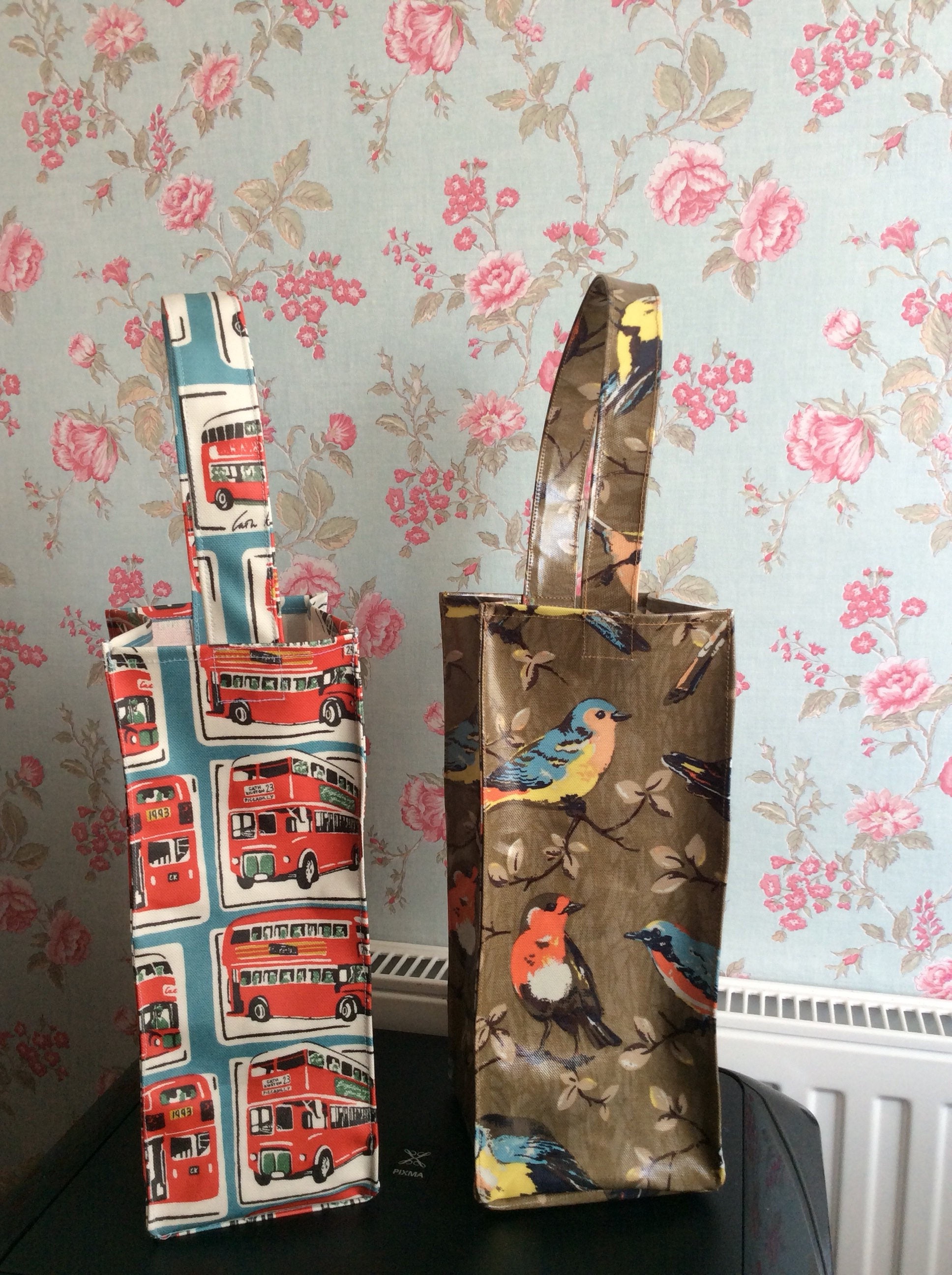 Cath Kidston wine tote / bottle bag Etsy