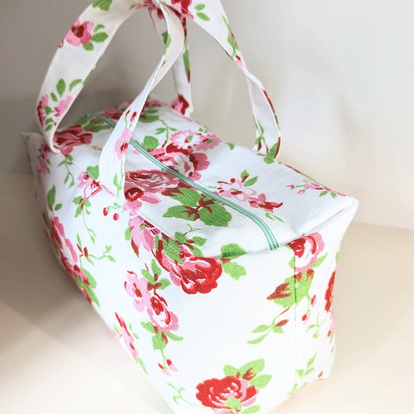 Cath Kidston Rosali fabric toiletry/make up bag