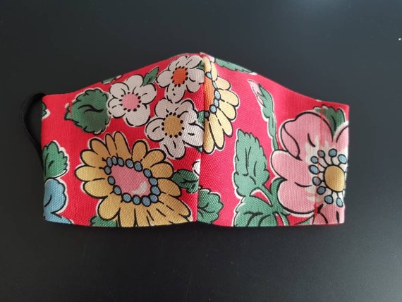 Cath Kidston Camden fabric face mask | Etsy