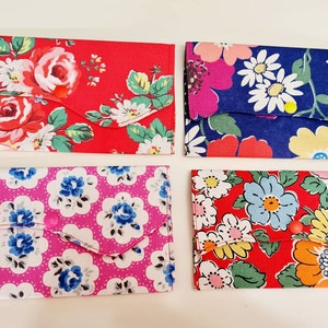 Cath Kidston Stoff Geldbörsen