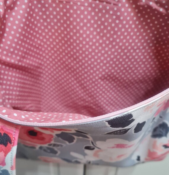 Cath Kidston Paper Rose fabric bag tote