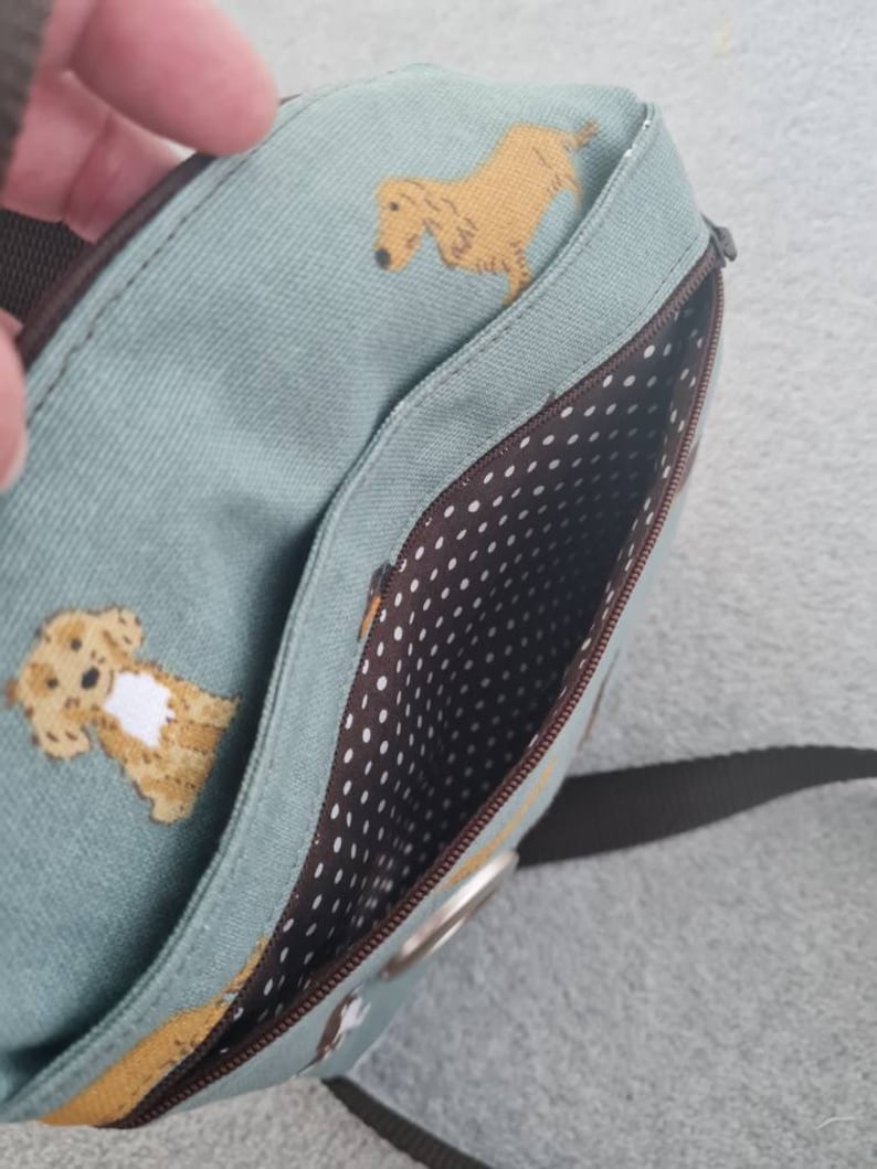 Sophie Allport Fetch Fabric Dog Walking Bag Etsy UK
