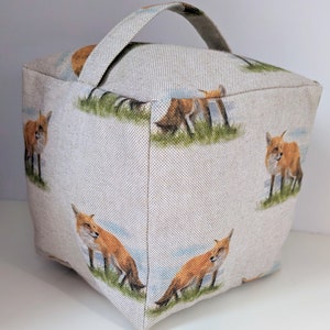Fox fabric Door Stop