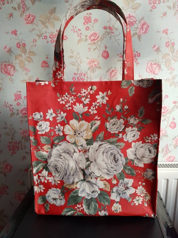 cath kidston oilcloth tote bag