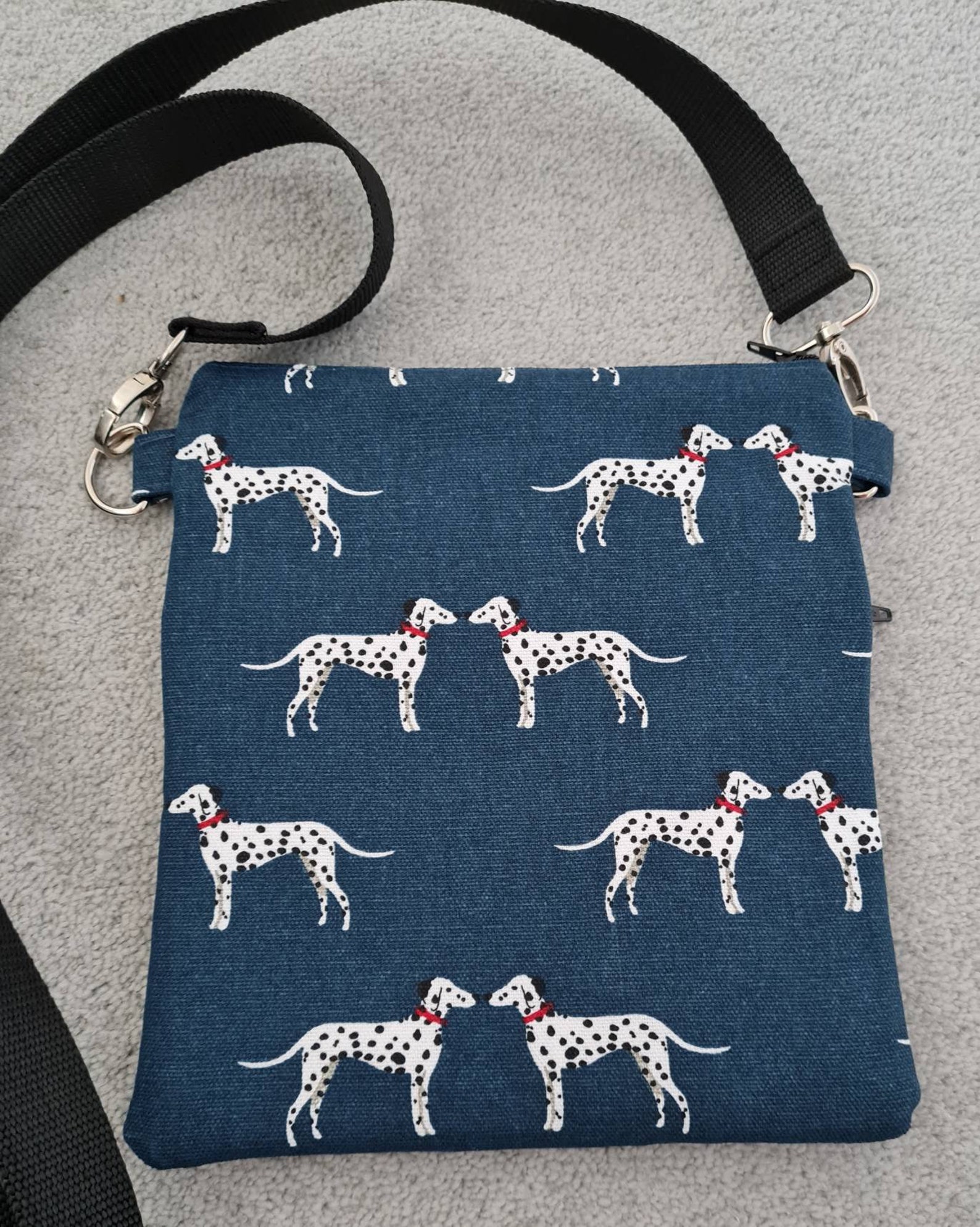 Sophie Allport Dalmatian Fabric Dog Walking Bag Etsy UK