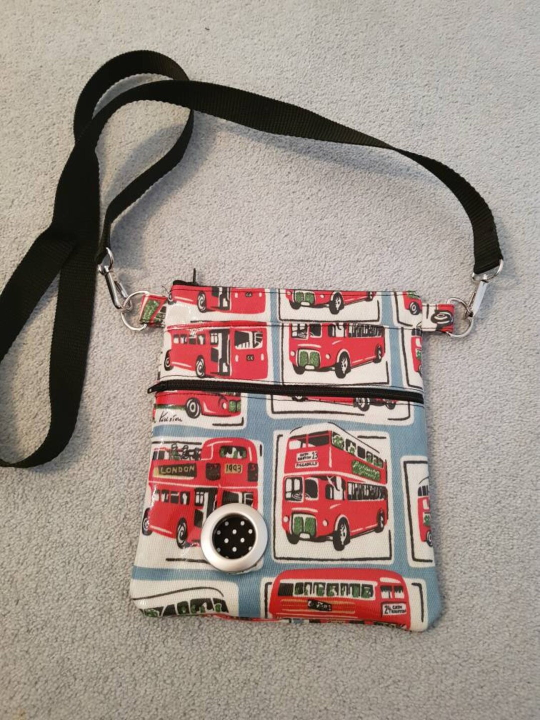 Cath Kidston Buses Oilcloth Dog Walking Bag Etsy UK