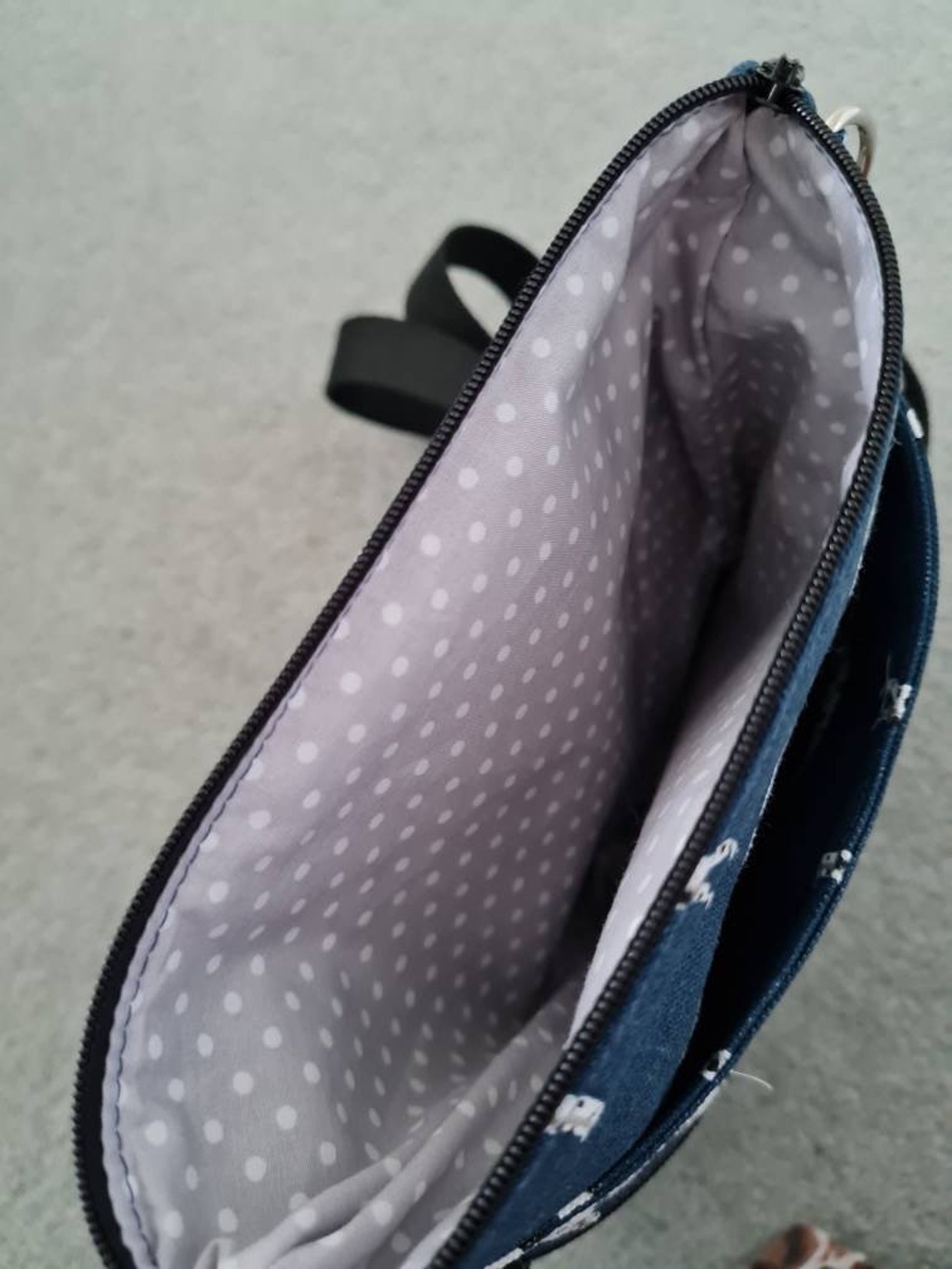 Sophie Allport Dalmatian Fabric Dog Walking Bag Etsy UK