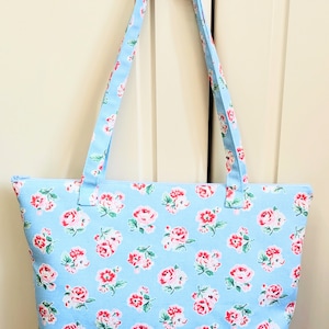 Tote/handbag made in Cath Kidston Ashdown Rose fabric