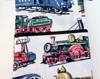 Cath Kidston Trains Fabric Handmade Phone Crossbody Bag Etsy
