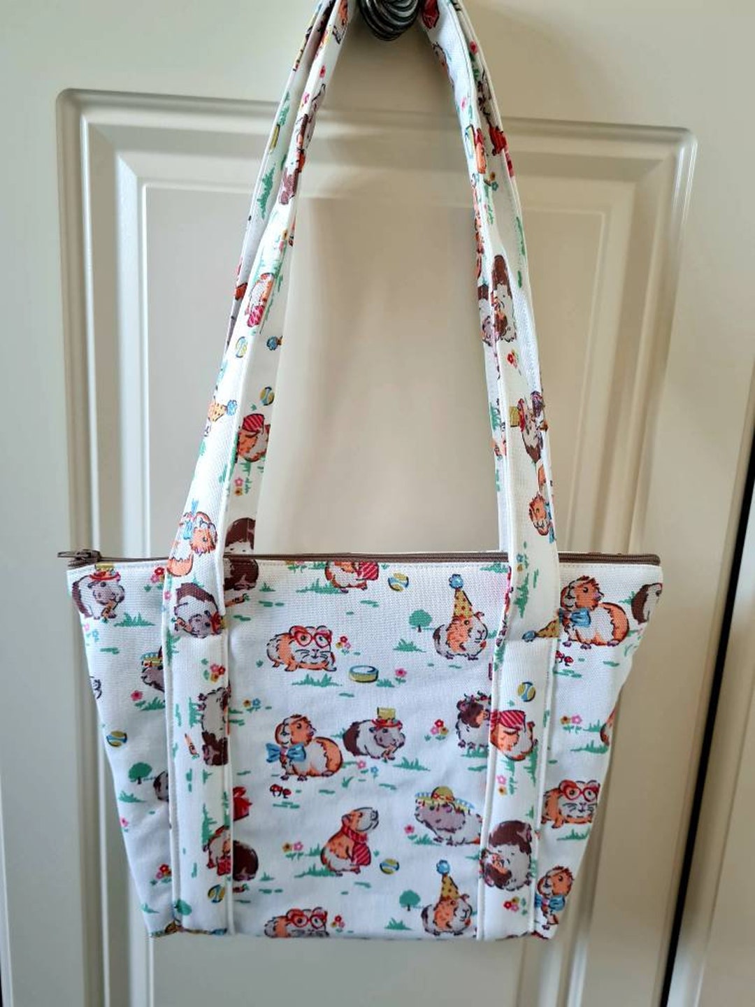 Handbag Made in Cath Kidston Pets Party Fabric Etsy