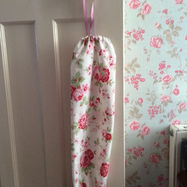 Carrier bag holder in Cath Kidston Rosali