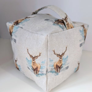 Stag fabric Door Stop
