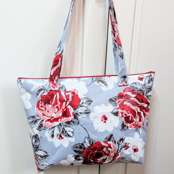 Sac Cath Kidston Spray Flowers en toile cirée