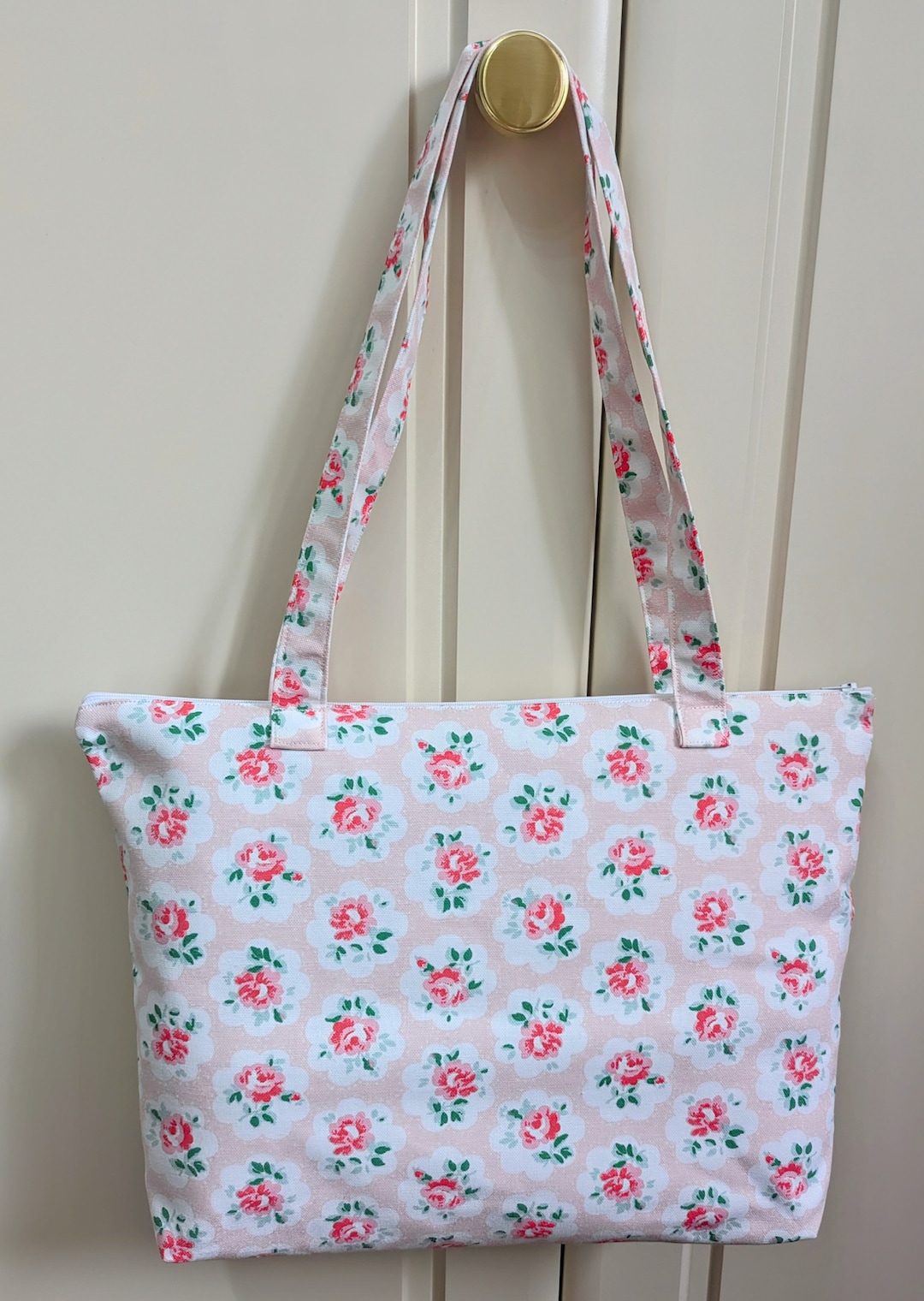 Sac/cabas Cath Kidston Rose Provence Rose en tissu France