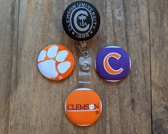 Clemson TIgers Badge Buddy