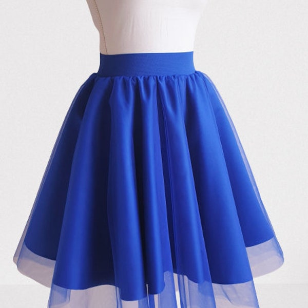 Tutu Bleu Royal à Sequins – Taille M, Jupe Pour Fille, Occasion Spéciale (mariage, Fête), Neuf