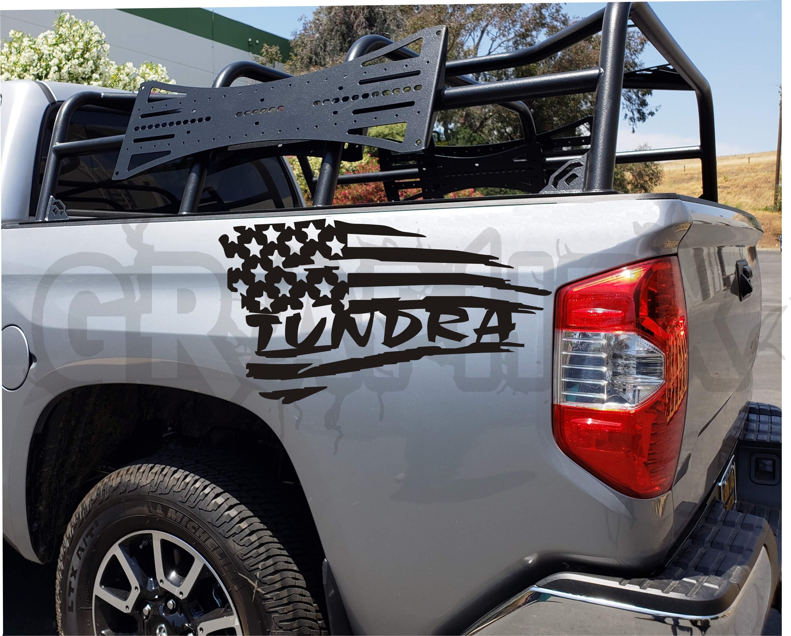 2X Rear Bedside Vinyl Decals For Toyota Tundra 2007 2020 Etsy