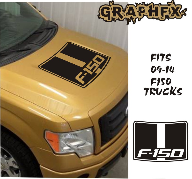 Sonstige 2015 2016 FORD F150 HOOD CARBON FIBER Decal ...