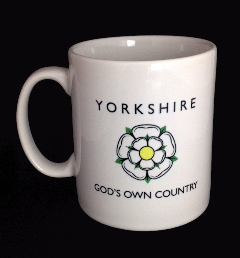 Yorkshire Mug Yorkshire Rose Mug God's Own Country Etsy
