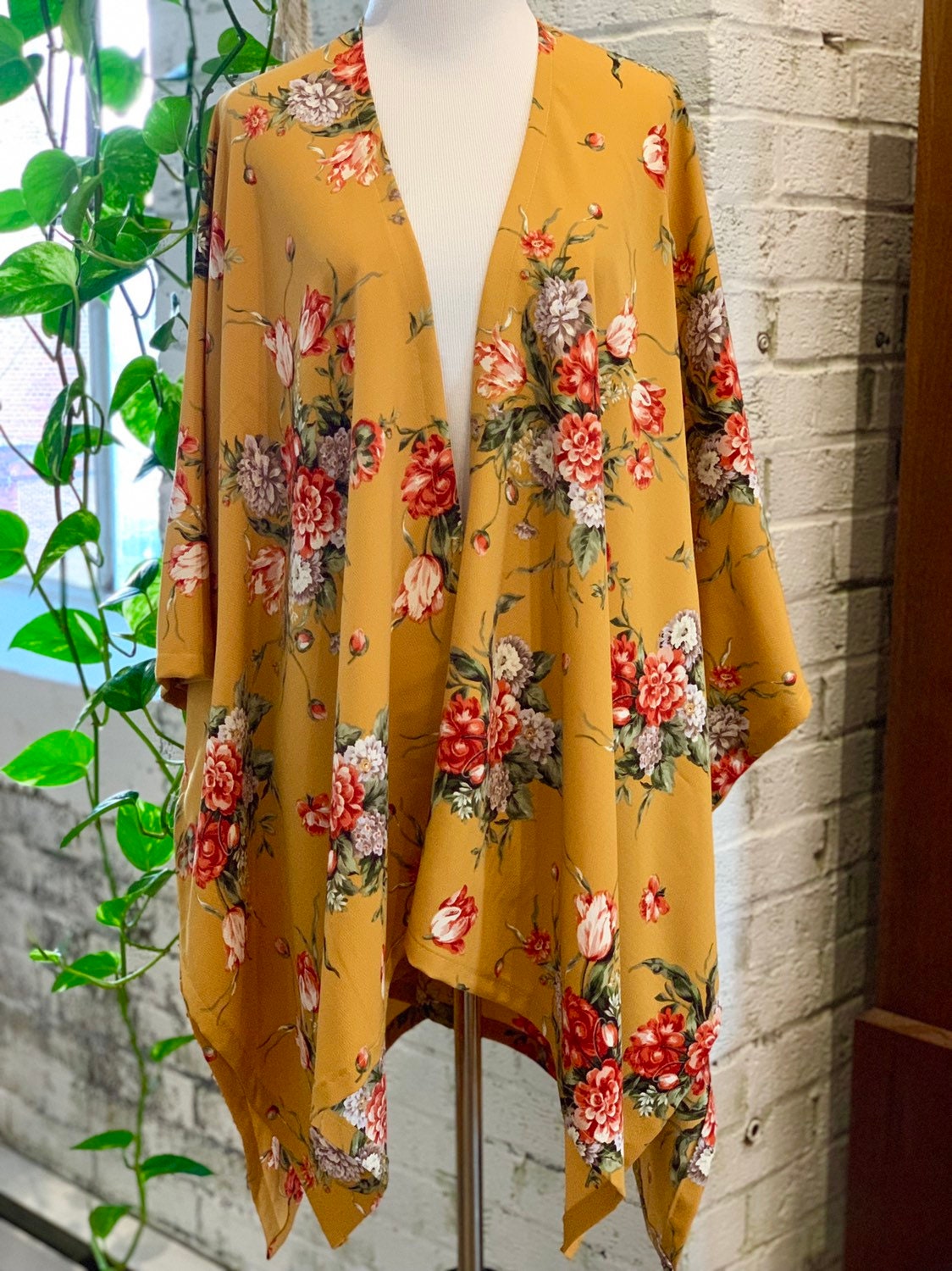 dressy duster cardigan