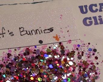 Hef's Bunnies (Adult) Glitter Mix 4 resin, DIY, crafts, jewelry, high quality, beautiful sparkle– asstd sizes available
