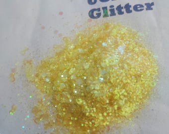 Yellow Ribbon Awareness Glitter Mix, DIY Crafts, Resin, Jewelry