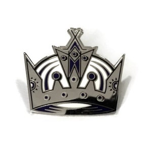 LA Kings Old Crown  Nhl logos, Crown logo, King logo