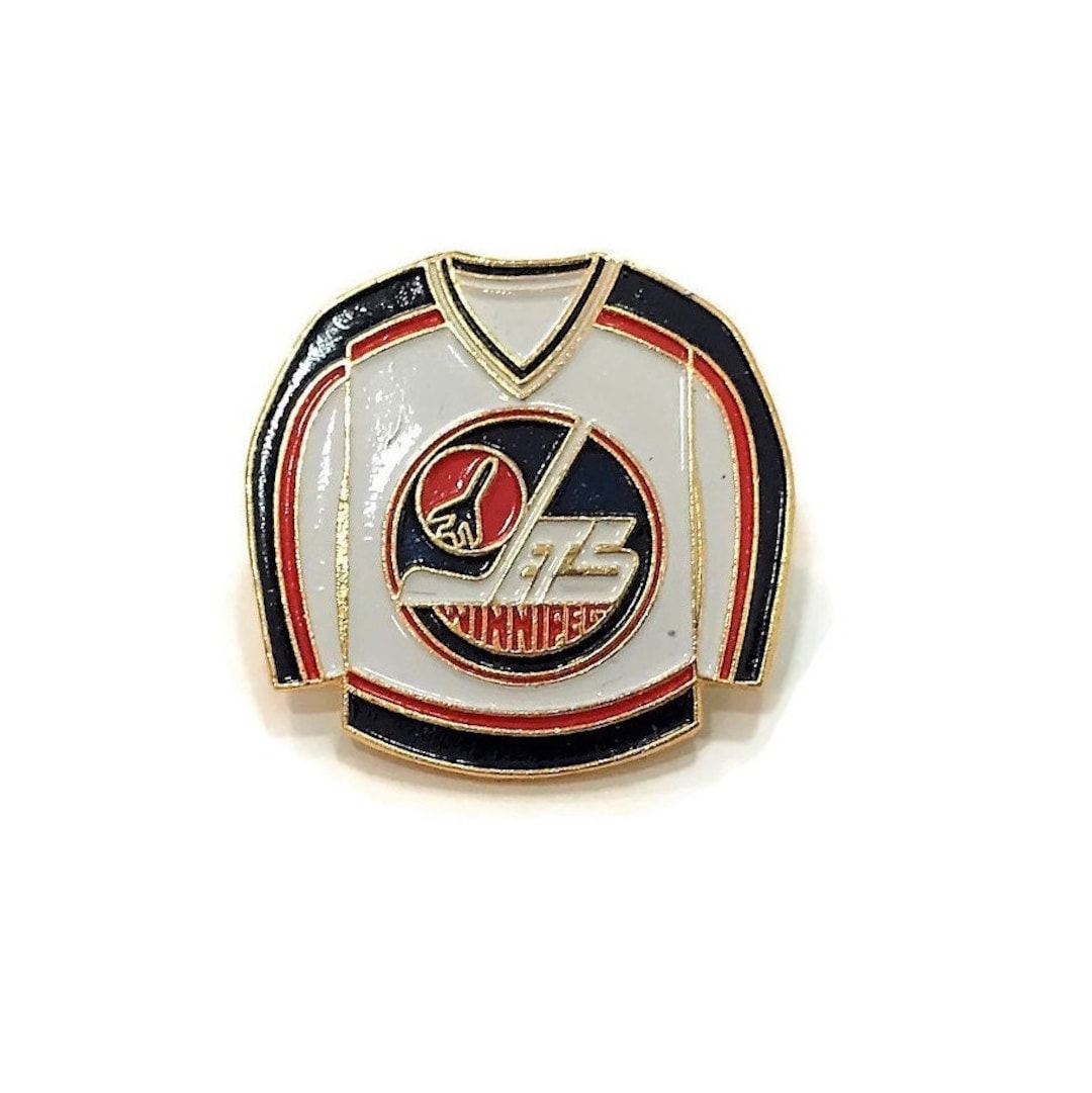 Winnipeg Jets White Jersey Pin