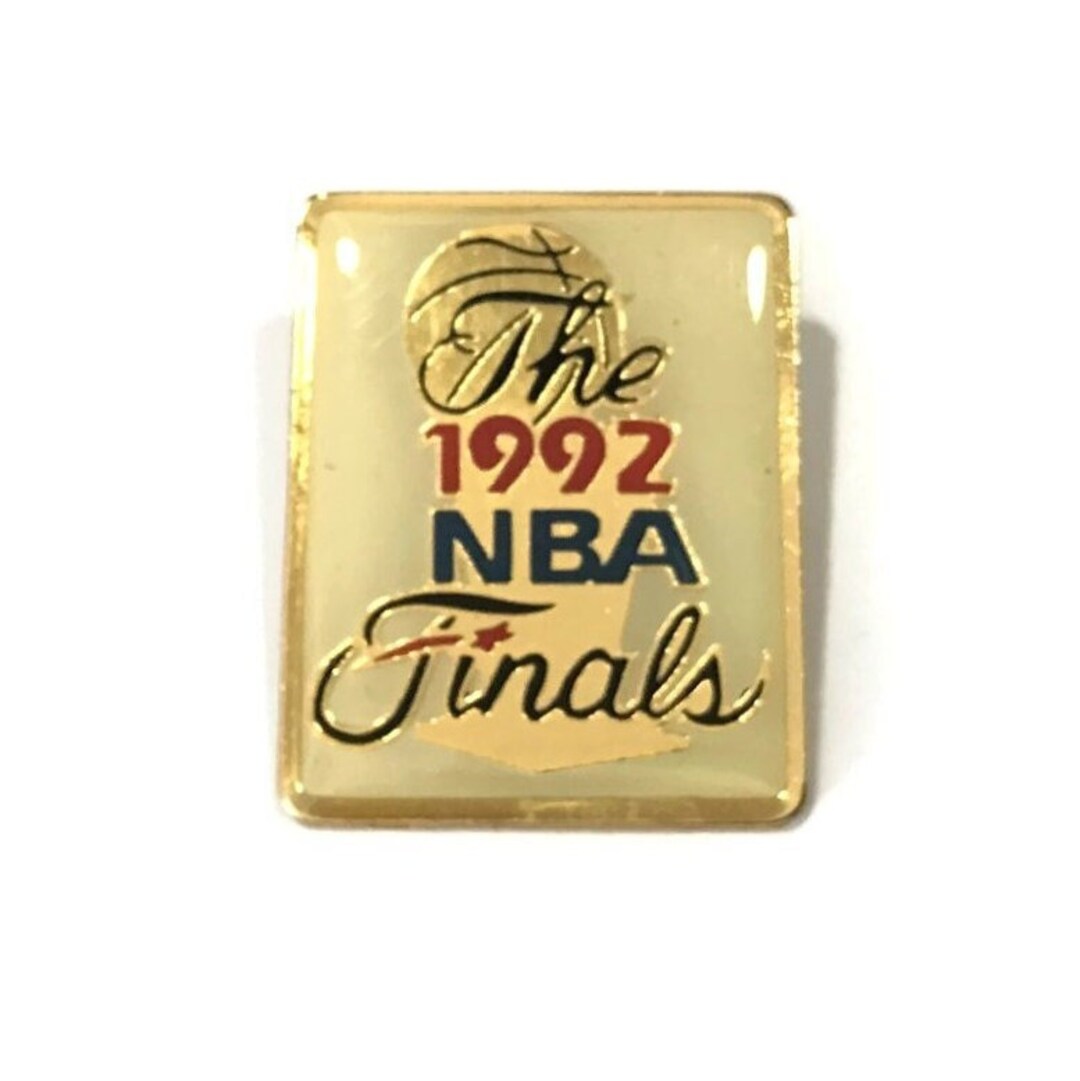 1992 Vintage NBA FINALS Pin +backs~ Official NBA Basketball Collector ...