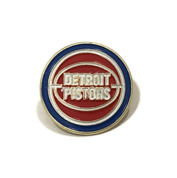 Vintage 1988 PISTONS Pin + backs ~ Official NBA B… - image 1