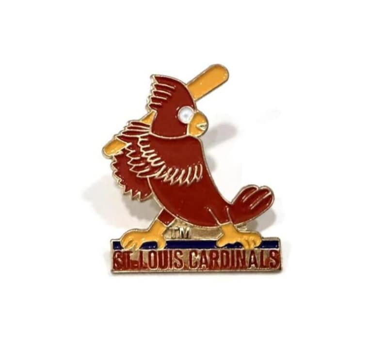 Vintage CARDINALS Pin & Backs ~ Official MLB Major League Baseball ...