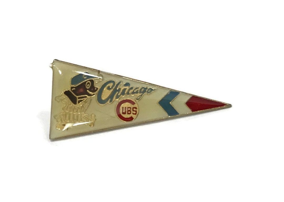 1981 Vintage CUBS Pennant Pin Backs Official MLB Baseball Collectors ...