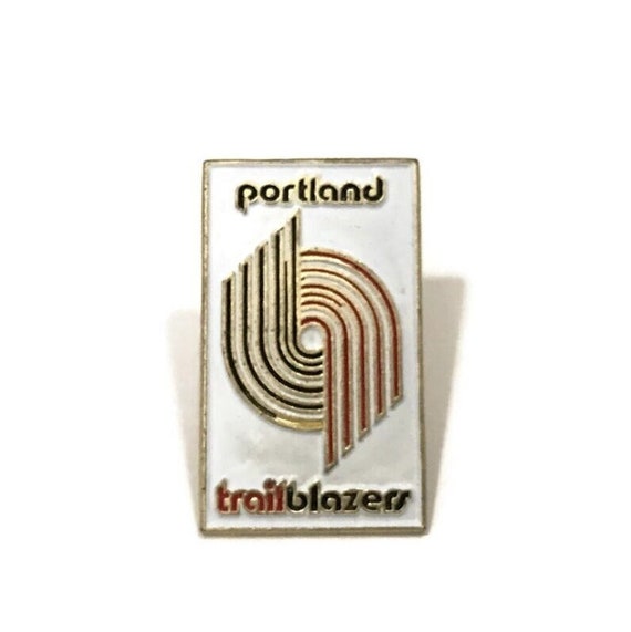 Vintage 1988 TRAILBLAZERS Pin + backs ~ Official … - image 1