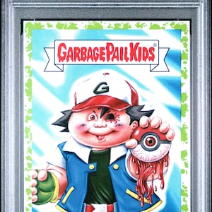 rare gpk cards Rare Garbage Pail Kids Ray Decay 2b Original Series 1 Card Vintage GPK  Sticker Cards Topps 1st Series Trading Card 1980s VTG 1985 M