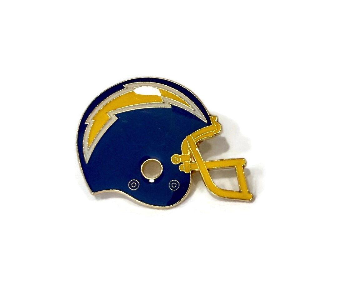 1987 Vintage CHARGERS Helmet Pin +backs ~ Nos ~ Official NFL Football ...