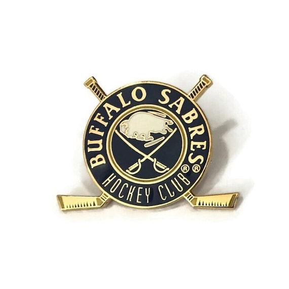 1993 Vintage SABRES Pin + Backs ~ New / Nos ~ NHL… - image 1