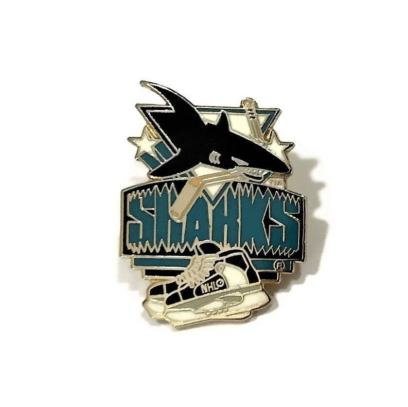 NHL San Jose Sharks Logo Patch sport Embroidery ,Iron ,Sewing on Fabric 