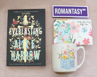 Everlasting Book Box || Bookish Box || Book Lover Mug || Book Shelf Sign