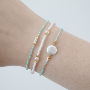 Pearl Bracelet || Dainty Bracelet ||