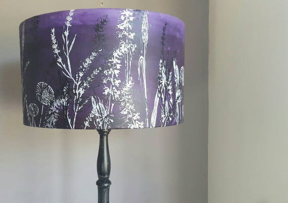 purple lamp shade dunelm