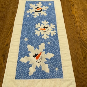 Schneeflocke Wandbehang
