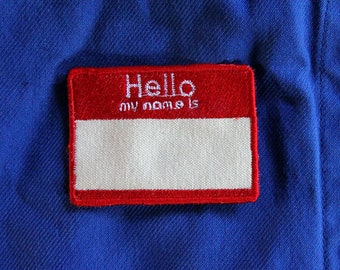 Hello my name is patch