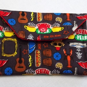 Billetera Friends Snap, minibilletera Central Perk, tarjetero de regalo