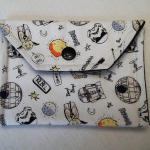 Cartera Snap de Star Wars, Titular de la tarjeta de regalo de Star Wars