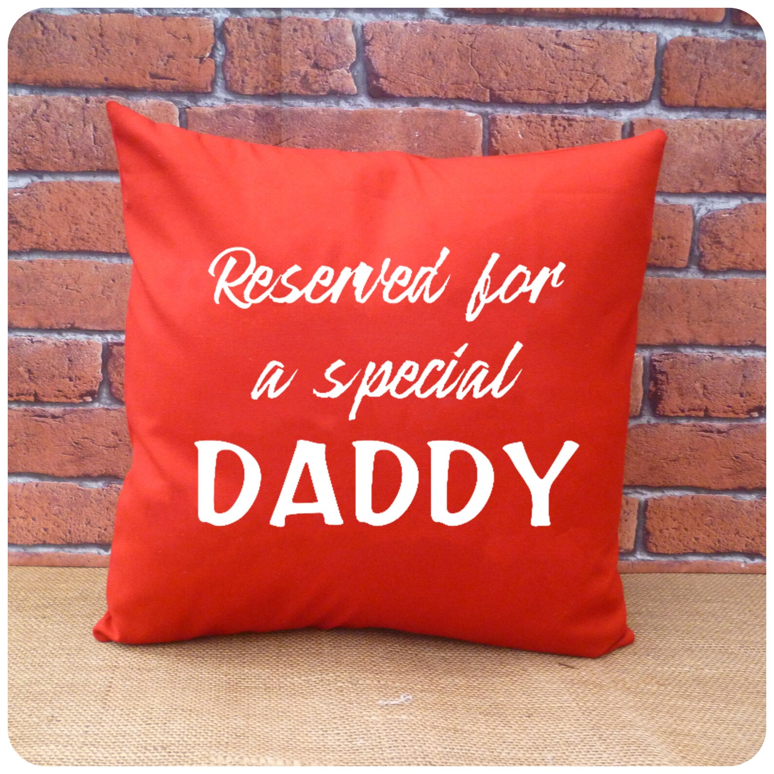 Reserved for Dad Pillow for Dad Father's Day Gift for Etsy